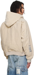 B1ARCHIVE Beige Zip Jacket