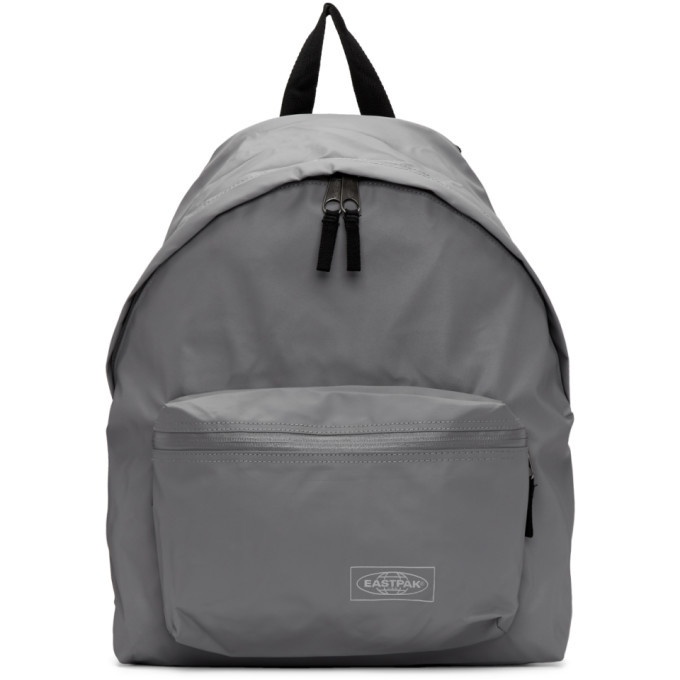 Photo: Eastpak Grey Topped Padded Pakr Backpack