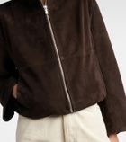 Nour Hammour Etienne suede jacket