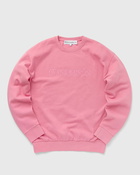 Jw Anderson Logo Embroidery Sweatshirt Pink - Mens - Sweatshirts