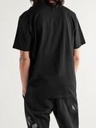 HAYDENSHAPES - Arsham Stampd Printed Cotton-Jersey T-Shirt - Black