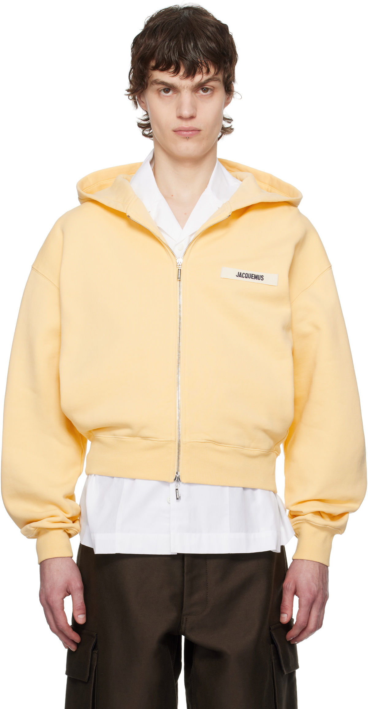 Jacquemus Pink 'Le Sweatshirt Brodé' Hoodie Jacquemus