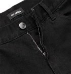 Raf Simons - Slim-Fit Distressed Layered Denim Jeans - Black