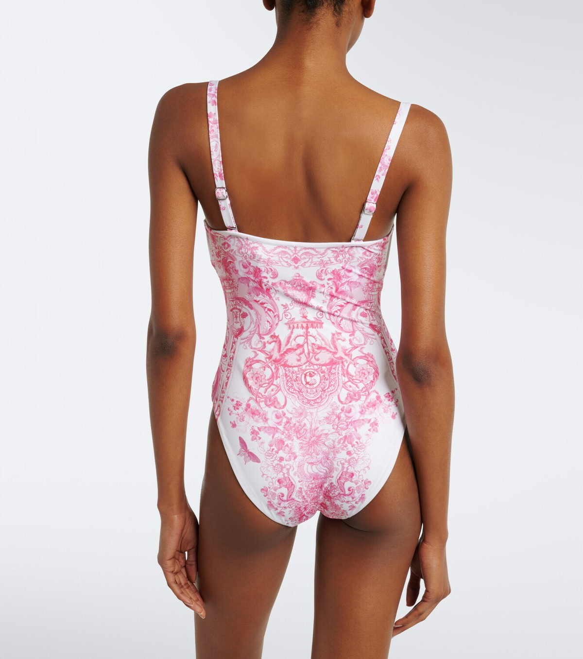 Camilla Embellished printed swimsuit