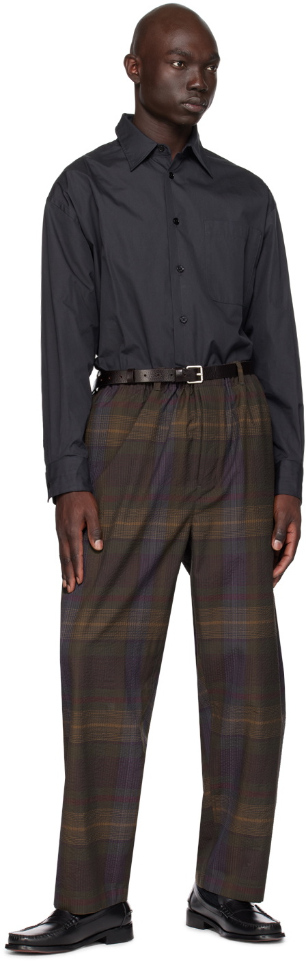 LEMAIRE Brown Reversed 25 Belt Lemaire