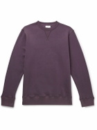 Kingsman - Cotton and Cashmere-Blend Jersey Sweatshirt - Purple
