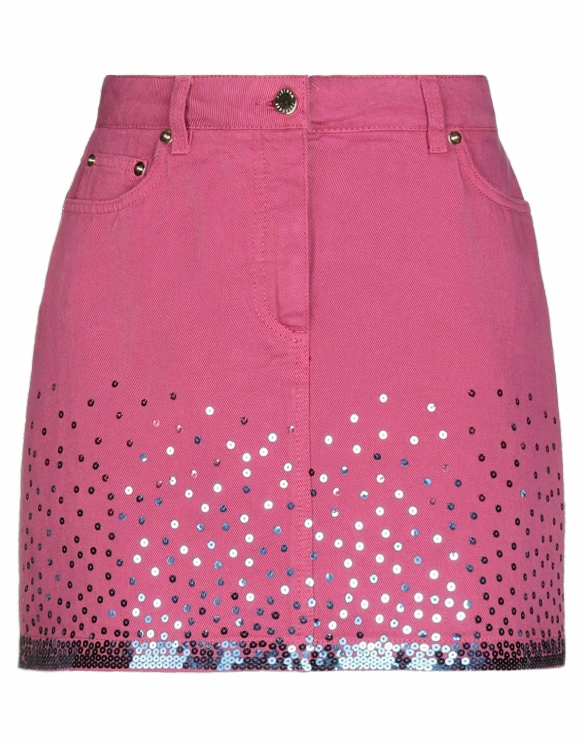 Alberta Ferretti Womens Denim skirt Mauve