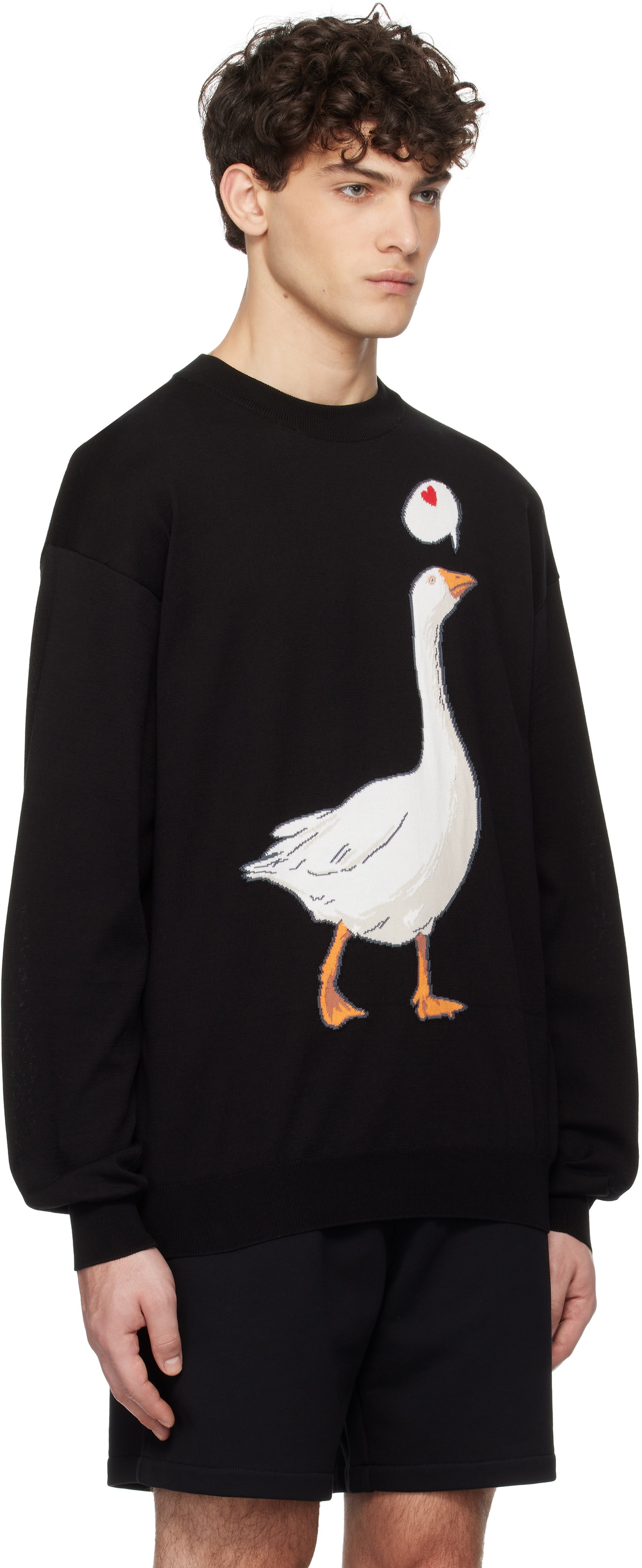 Moschino Black Goose Sweater