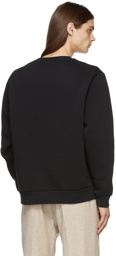 Acne Studios Black Brushed Sweatshirt