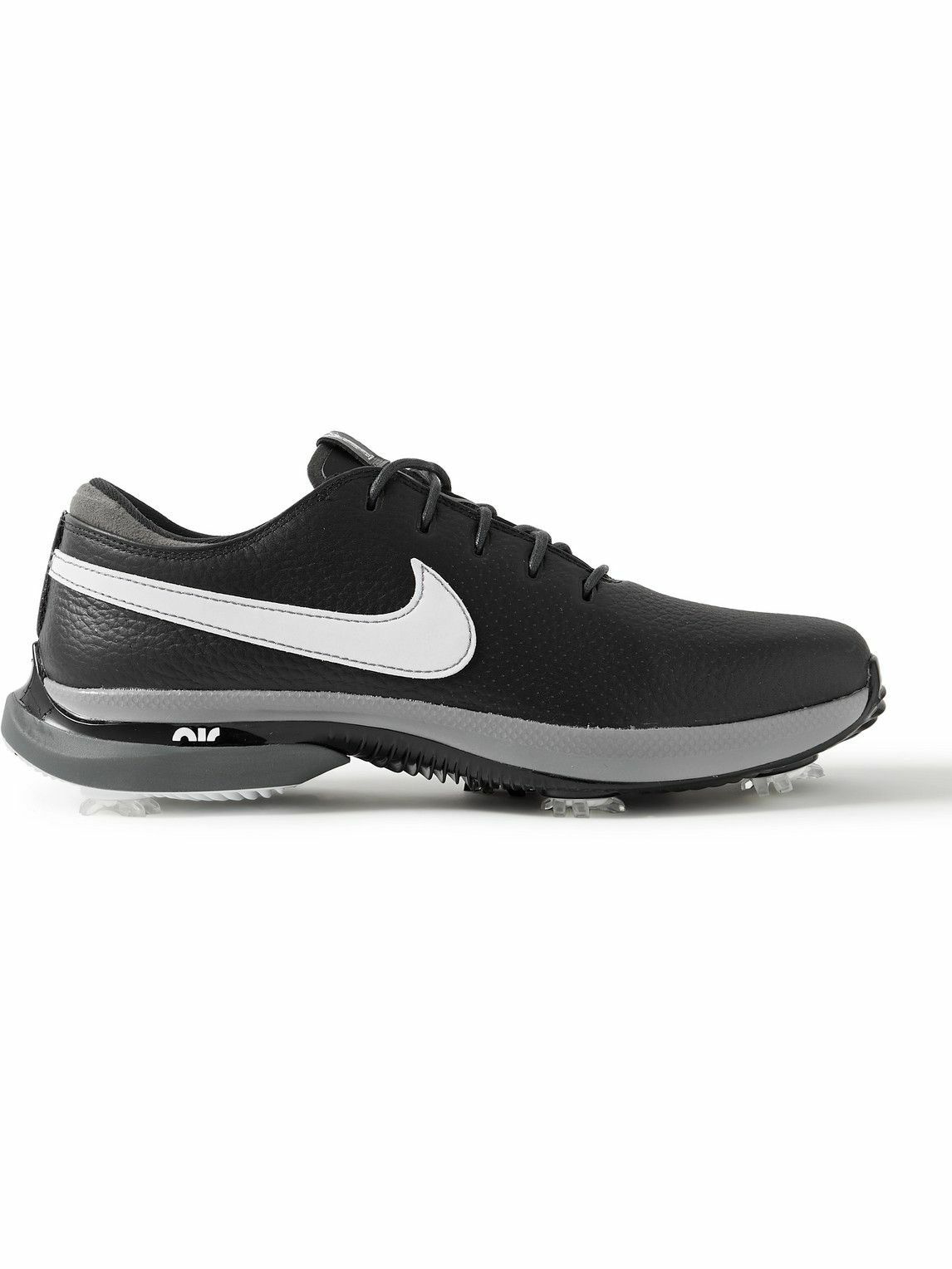Nike Golf - Air Zoom Victory Tour 3 Suede and Nubuck-Trimmed Full