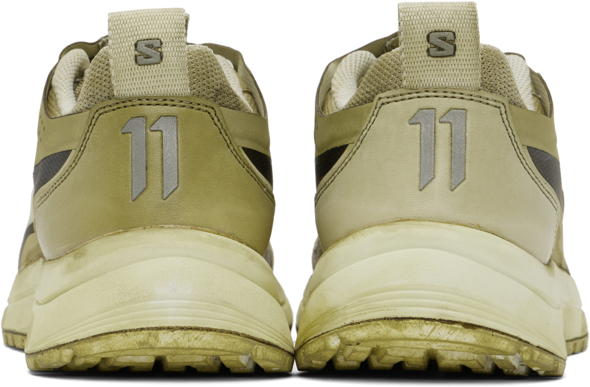 11 by Boris Bidjan Saberi Khaki Salomon Edition Bamba 2 Low V2 Sneakers