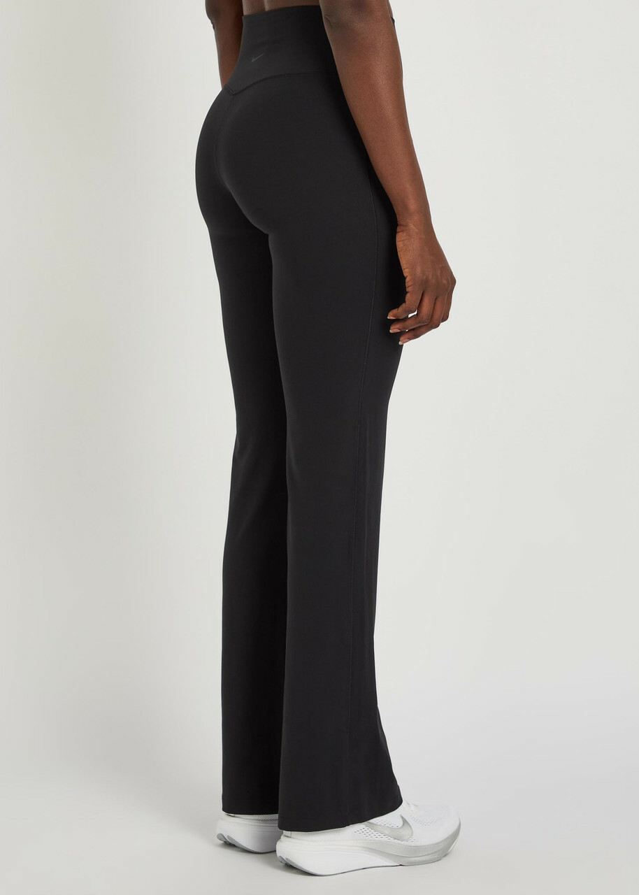 Nike Zenvy Flared-leg Infinasoft Leggings Black Grey