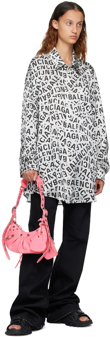 Balenciaga Pink XS 'Le Cagole' Shoulder Bag Balenciaga