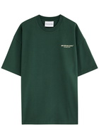 Mki Miyuki Zoku Logo-print Cotton T-shirt Green