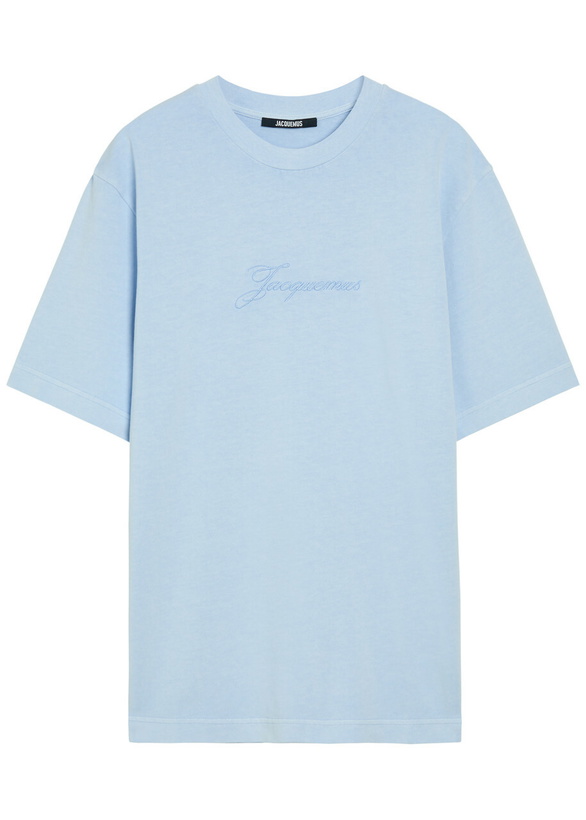 Photo: Jacquemus Le Tshirt Pigmento Cotton T-shirt Blue