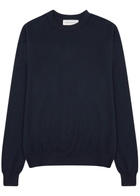 Extreme Cashmere N°233 Class Cashmere-blend Jumper - Navy - One Size