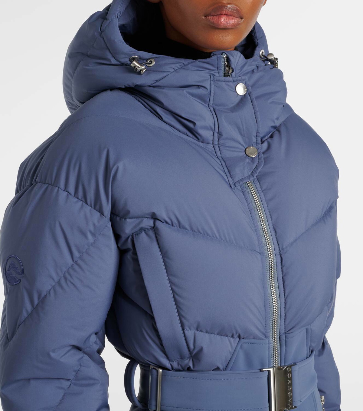 Cordova Ajax quilted down ski suit