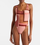 Zimmermann Como printed bodysuit