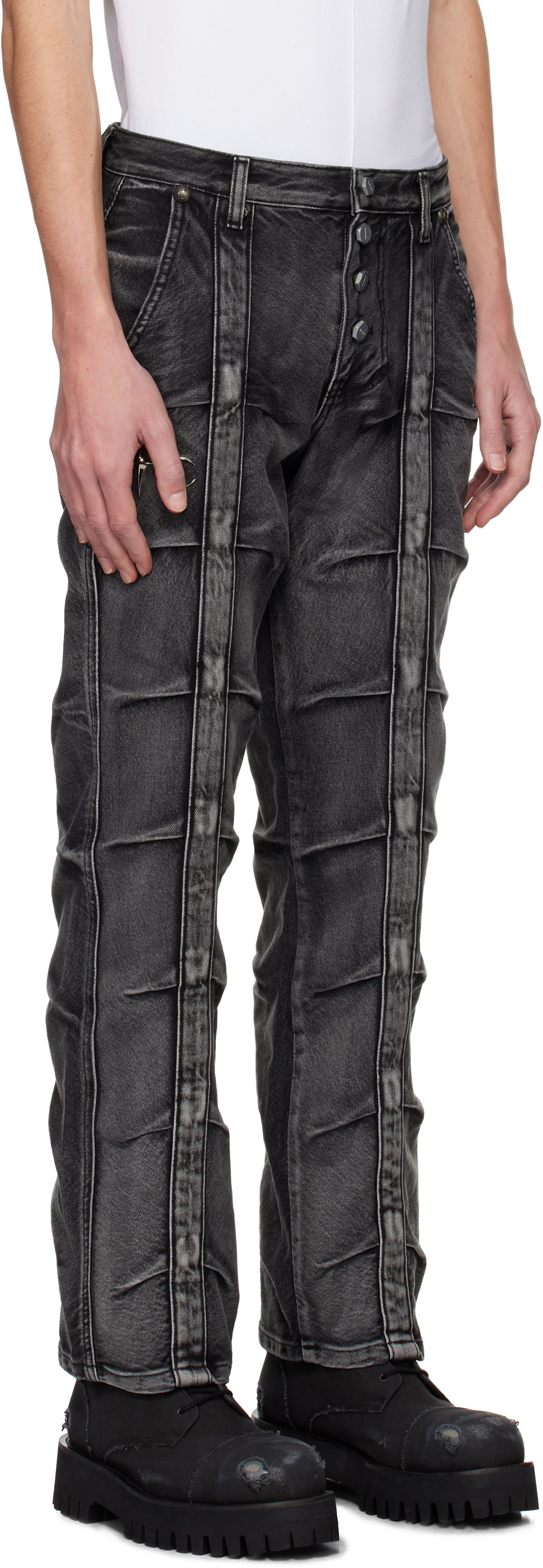 THUG CLUBサグクラブLine Gob Denim Pants THUG CLUB(サグクラブ) Line Gob Denim Pants ラインゴブ デニム