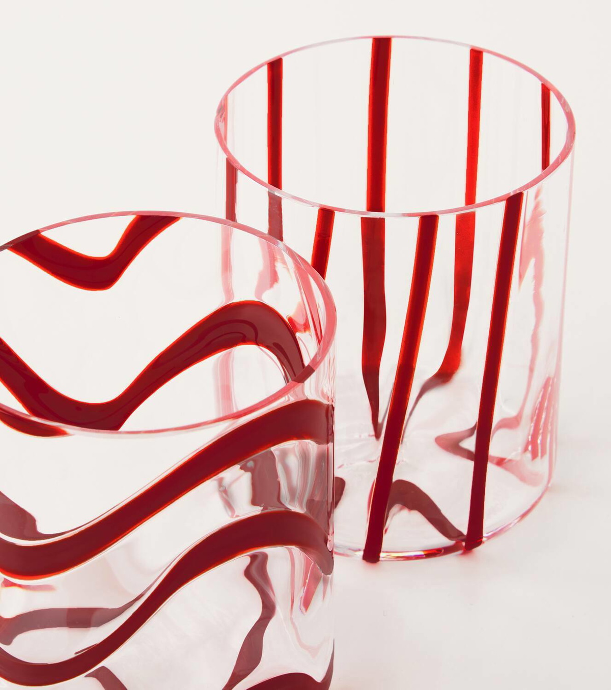 NasonMoretti Cyrus Set of 2 glass tumblers
