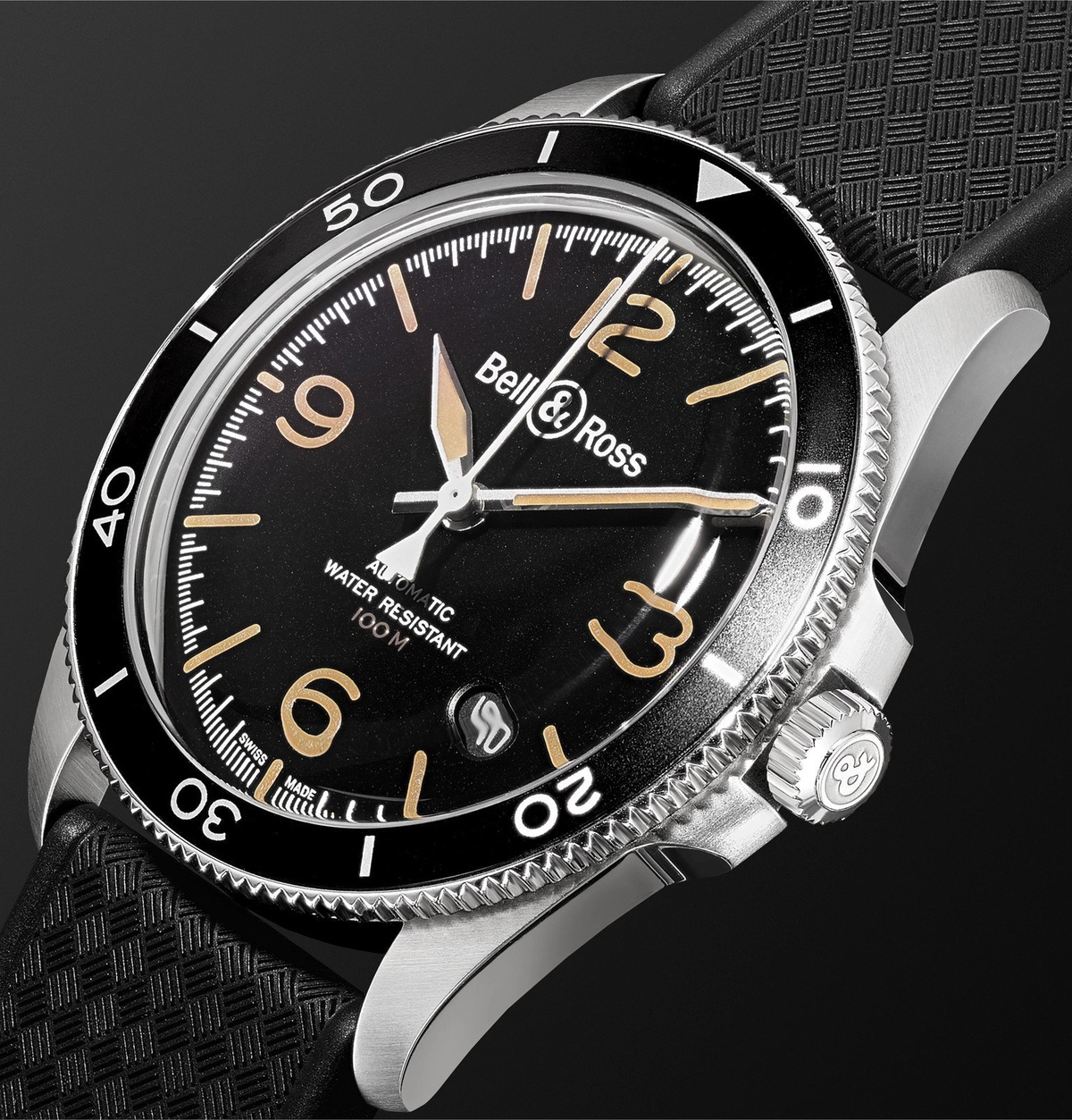 Bell Ross BR V2 92 Steel Heritage Automatic 41mm Stainless