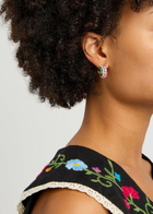 Kate Spade New York Hint of Simmer Stacked Hoop Earrings - Pink - One Size