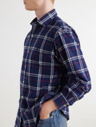 Polo Ralph Lauren - Checked Cotton-Flannel Shirt - Blue