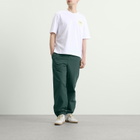 AMI Paris Men's ADC Cotton Nylon Trackpants in Vert Sapin