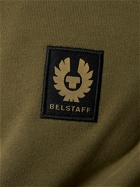 BELSTAFF - Logo Cotton Fleece Crewneck Sweatshirt
