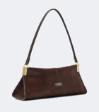 Balmain 64-83 Small calf hair shoulder bag