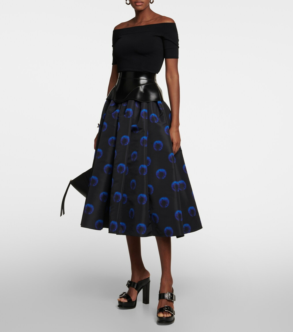 スカート Alexander Mcqueen Crepe Mermaid Long Skirt Alexander McQueen CREPE MERMAID LONG SKIRT | tizianafausti