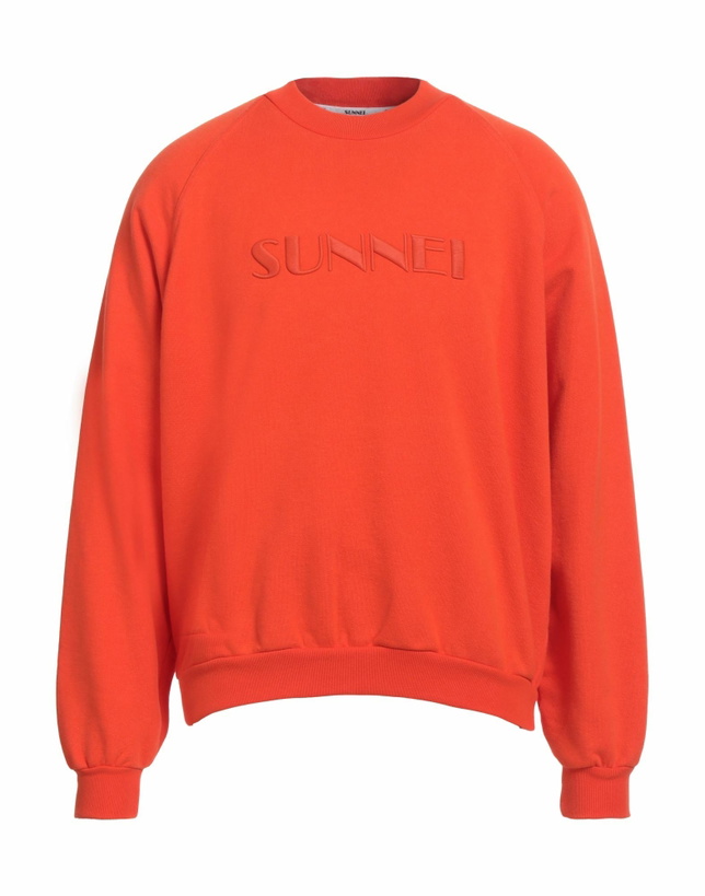 Photo: Sunnei Mens Sweatshirt in Orange