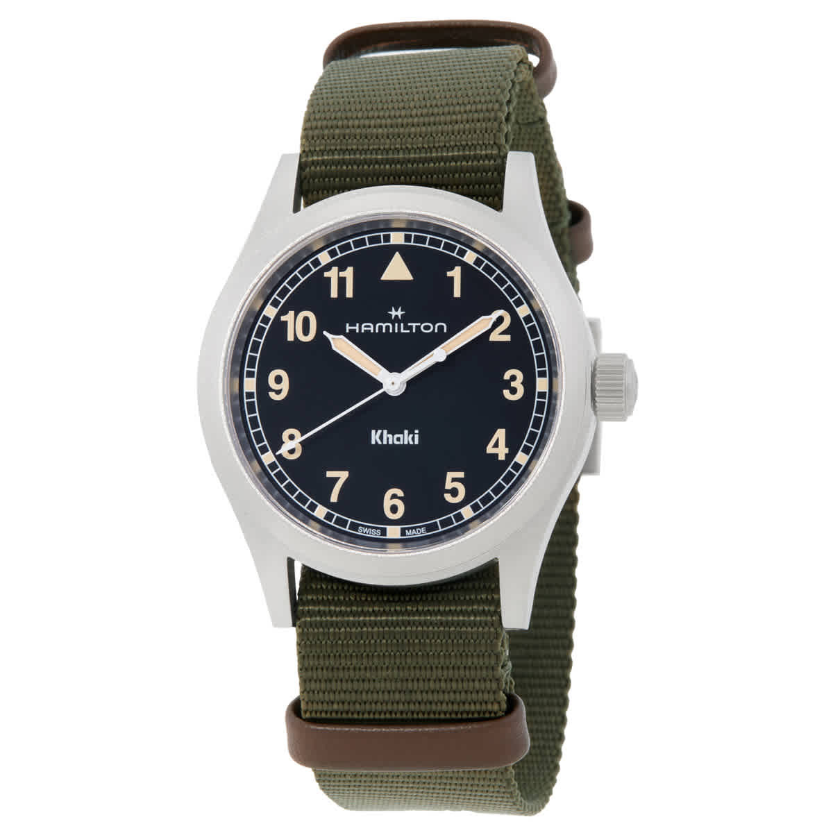 Hamilton Khaki Field Quartz Black Dial Watch H69401930