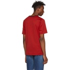 Dolce and Gabbana Red Crown Logo T-Shirt