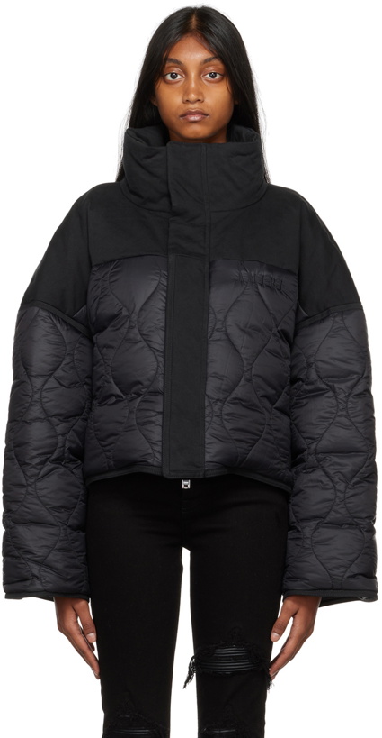 Photo: AMIRI Black Quilted Down Jacket