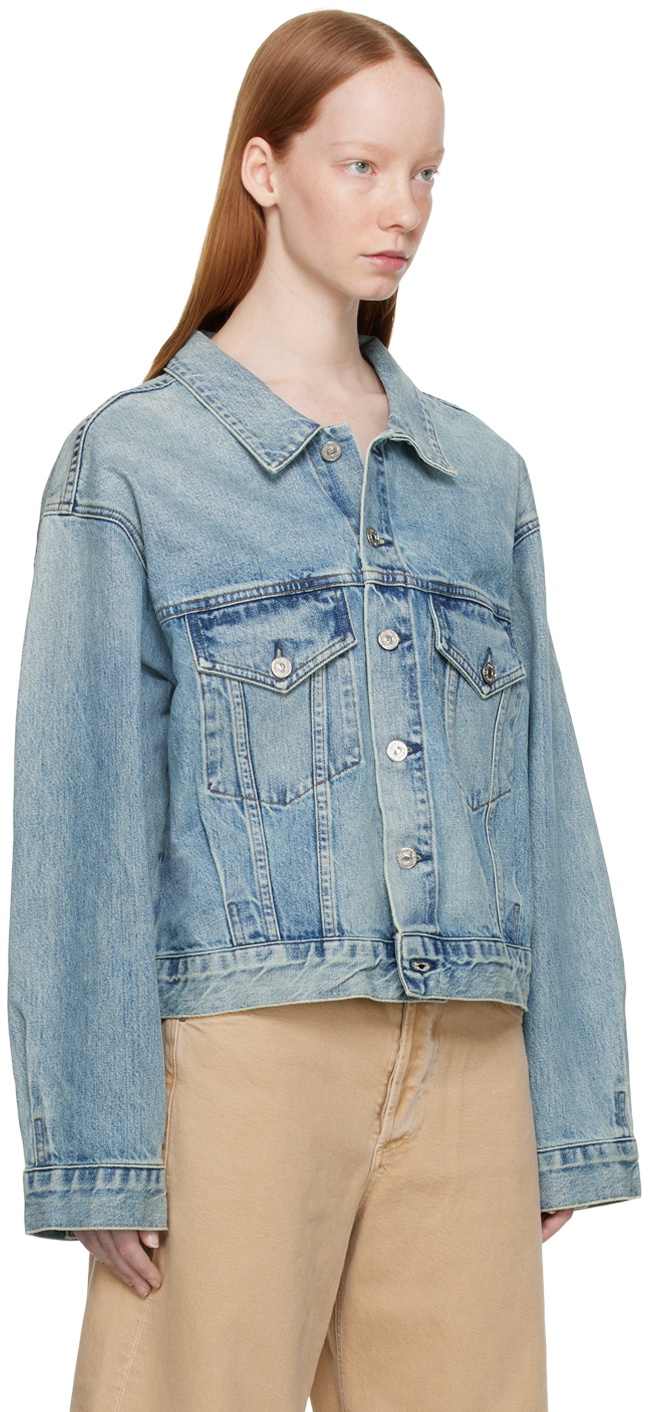 Citizens of Humanity Blue Stevie Denim Jacket Citizens of Humanity