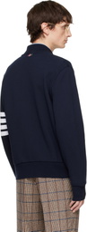 Thom Browne Navy Classic Loopback 4-Bar Sweatshirt