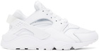 Nike White Air Huarache Sneakers