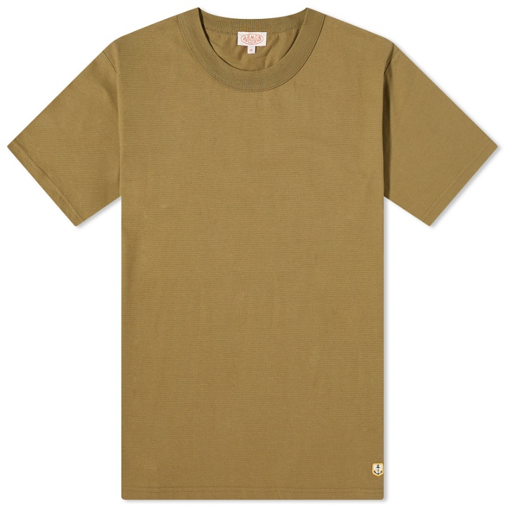 Photo: Armor-Lux Men's 70990 Classic T-Shirt in Olive