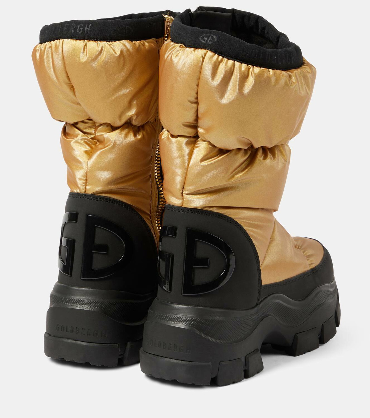 【新品】 Goldbergh ゴールドバーグ レオパード スノーブーツ 36 Goldbergh Power GB debossed snow boots Goldbergh