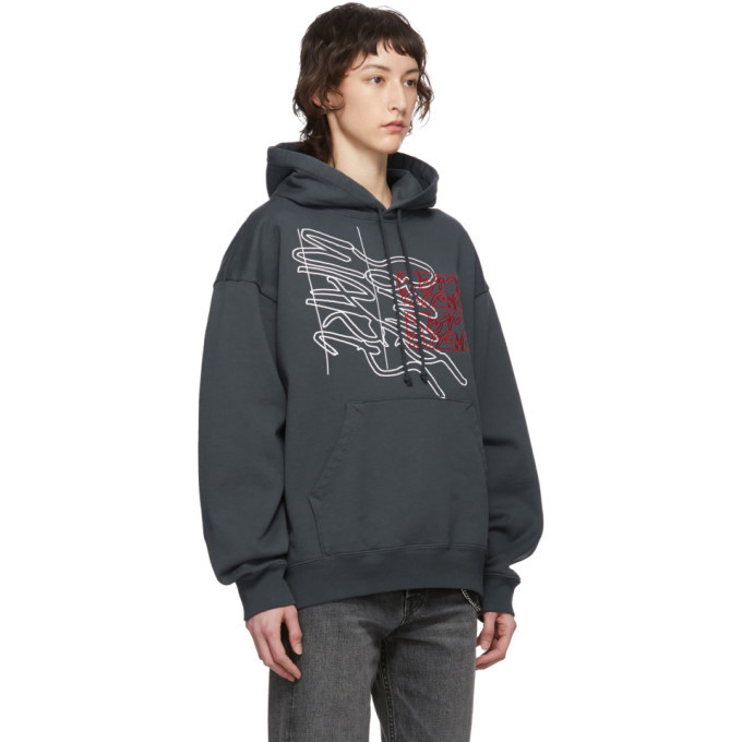 Some Ware Grey New Logo Hoodie