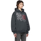 Some Ware Grey New Logo Hoodie