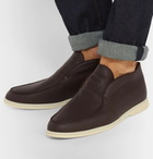 Loro Piana - Open Walk Full-Grain Leather Boots - Men - Brown