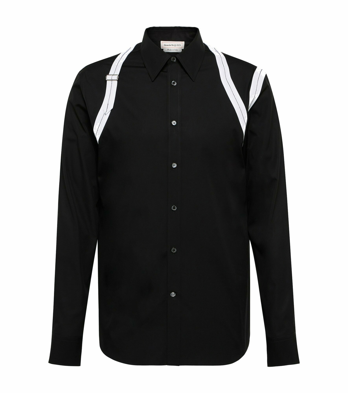 Tシャツ・カットソー alexander mcqueen TWIN NEEDLE HARNESS SHIRT Alexander McQueen Twin needle harness shirt | The Fashion Square
