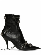 BALENCIAGA - 90mm Cagole Leather Ankle Boots