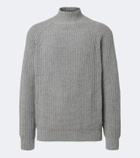 Allude Wool and cashmere turtleneck sweater