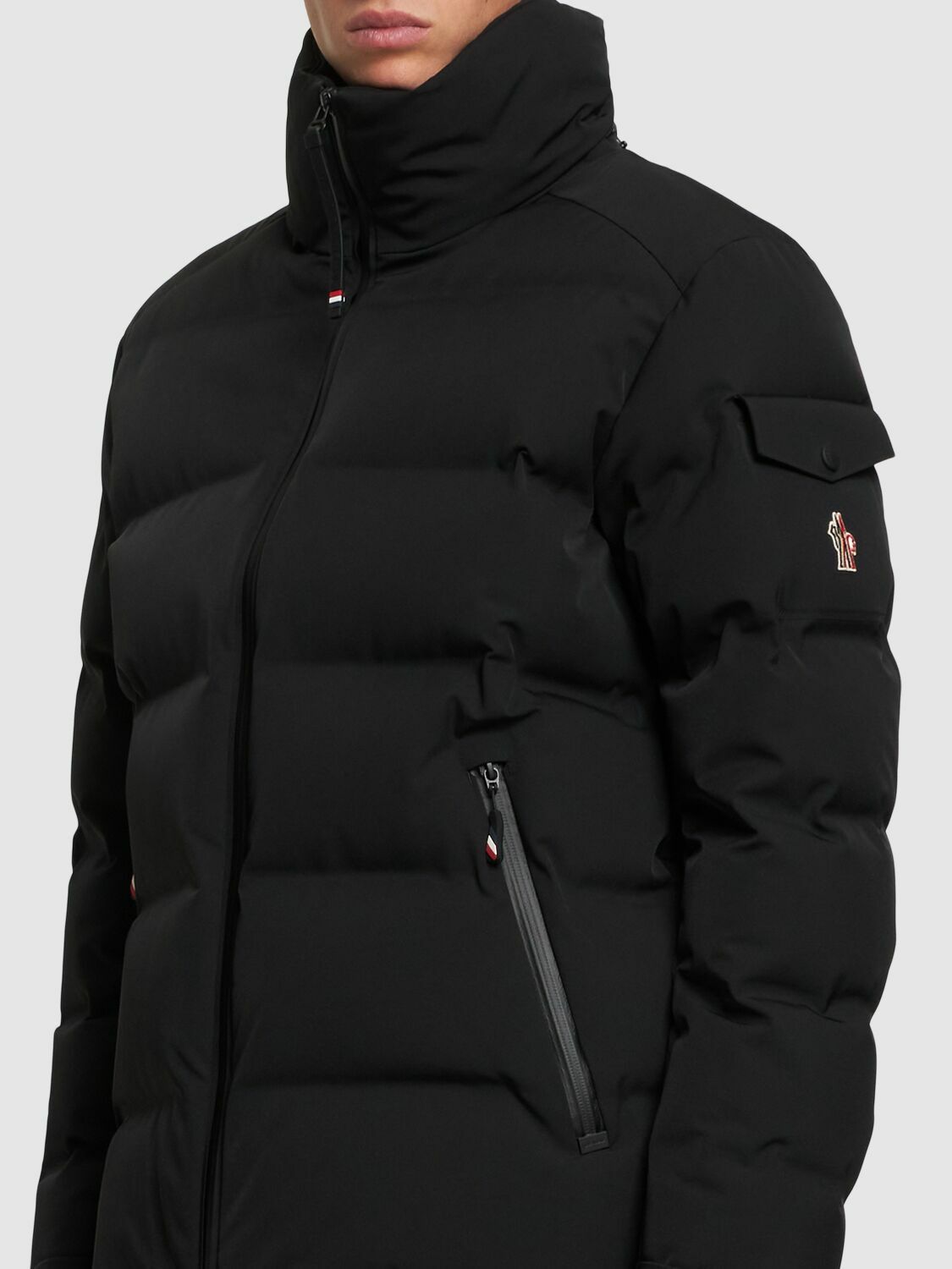 Montgetech quilted down ski jacket in black - Moncler Grenoble