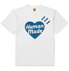 Human Made - Slim-Fit Logo-Print Cotton-Jersey T-Shirt - White