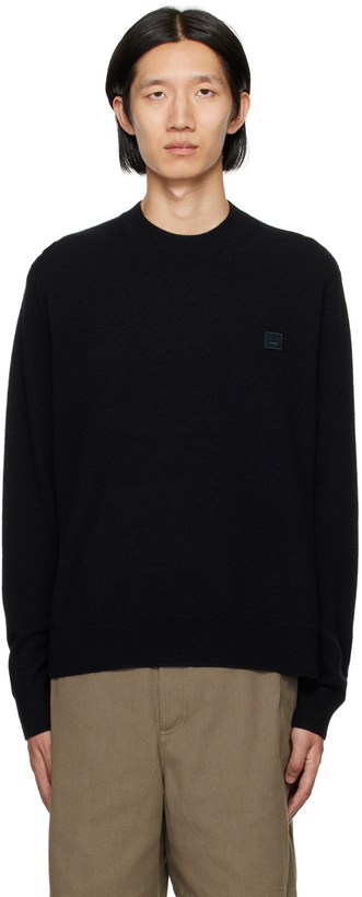 Photo: Acne Studios Black Patch Sweater