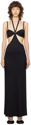 Anna October Black Adele Maxi Dress